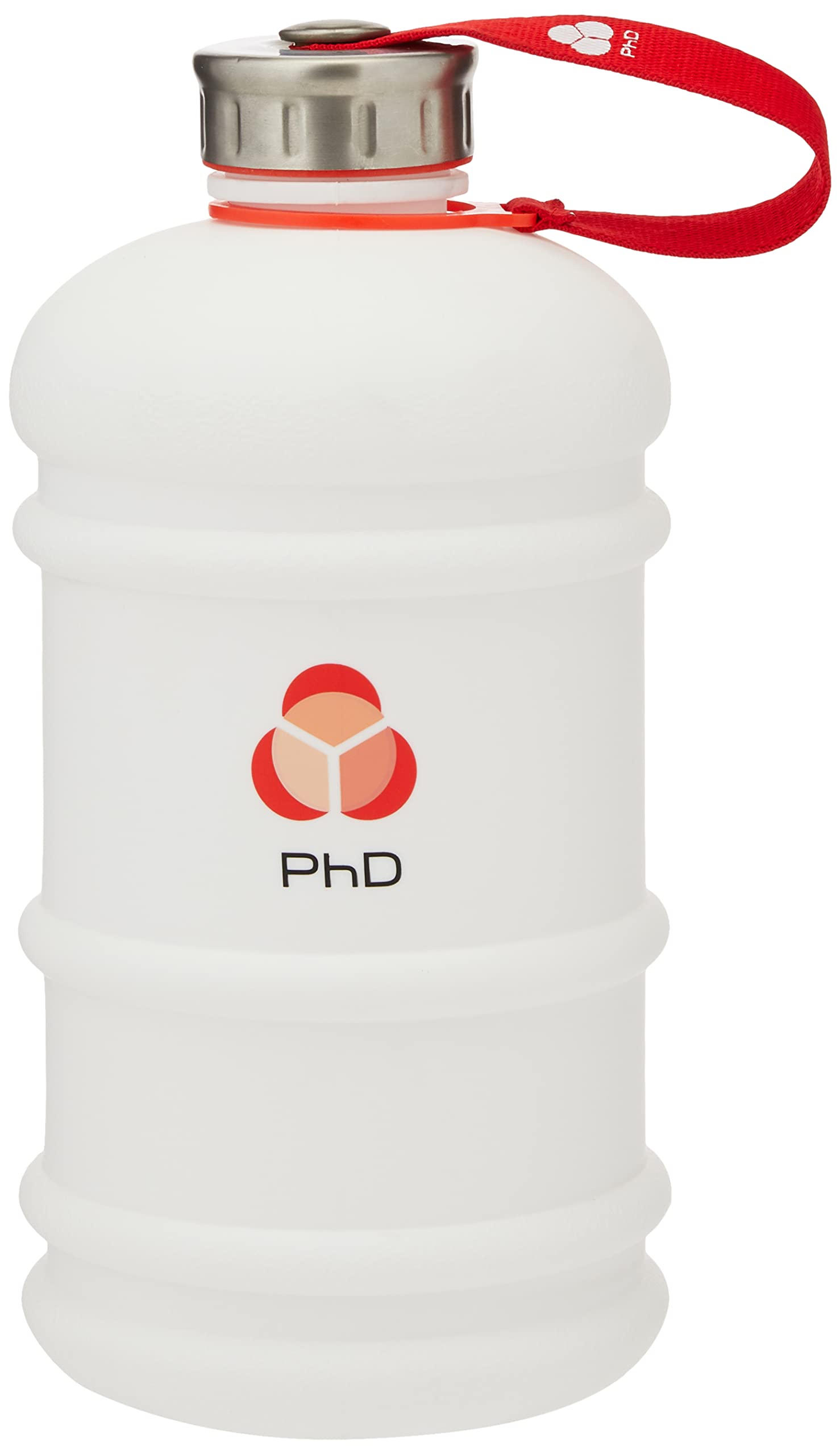 PhD Nutrition 2.2 Litre Water Bottle Jug, Matte White