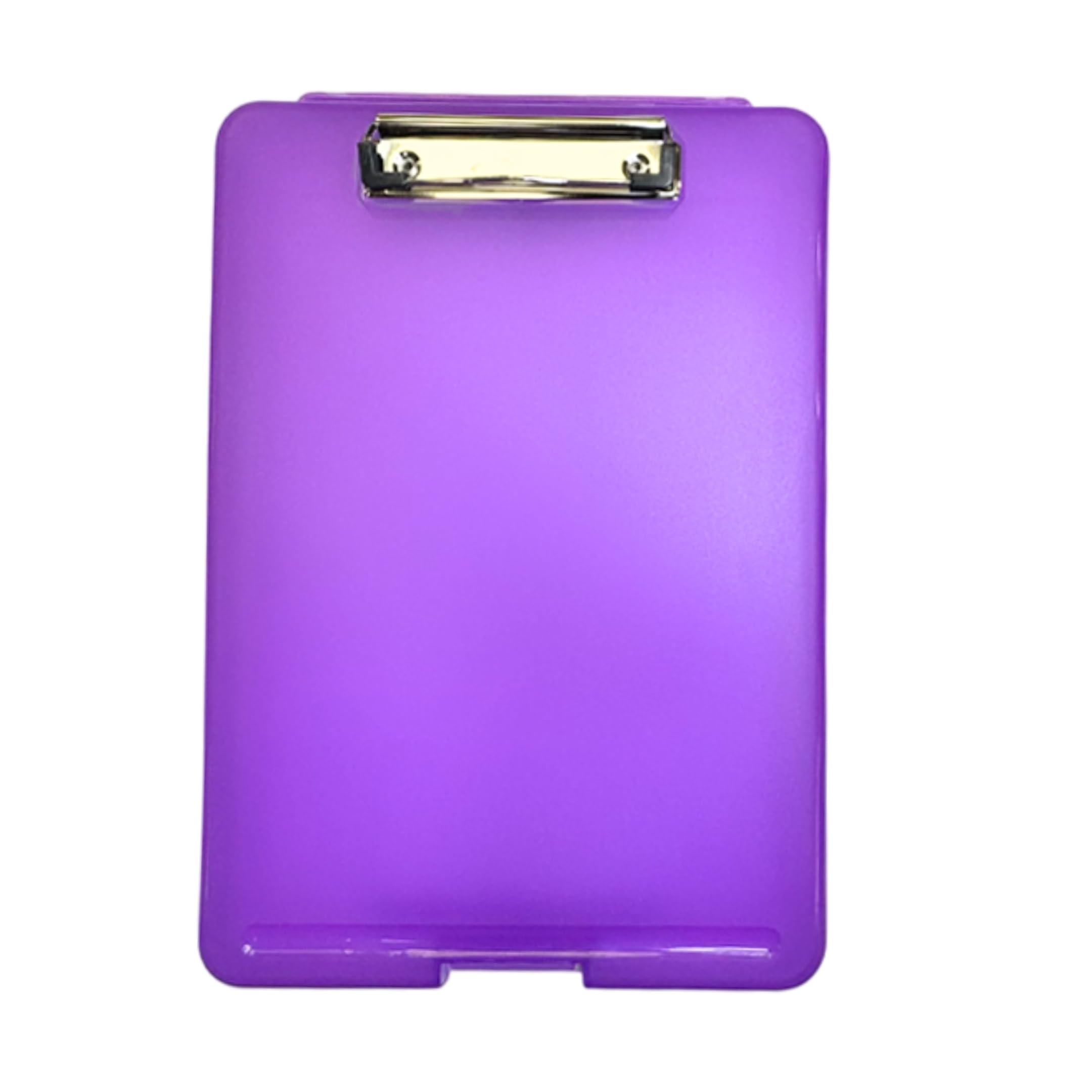 Janrax A4 Purple Clipboard Box File - Storage Filing Case