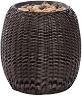 Garden Mile Solar Rock Fall Water Fountain with LED Light Resin Outdoor Garden view 7