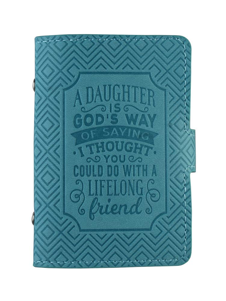 History & Heraldry Impressions Sentiment Gifts Leather Look Credit Card Wallet Holder Daughter