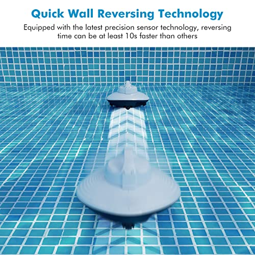 Hydrus Robotic Pool Vacuum, Cordless Cleaner for Above Ground Pools