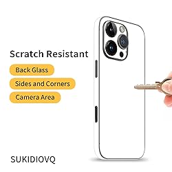 SUKIDIOVQ for 2 Pack iPhone 16 Skin Wrap Phone