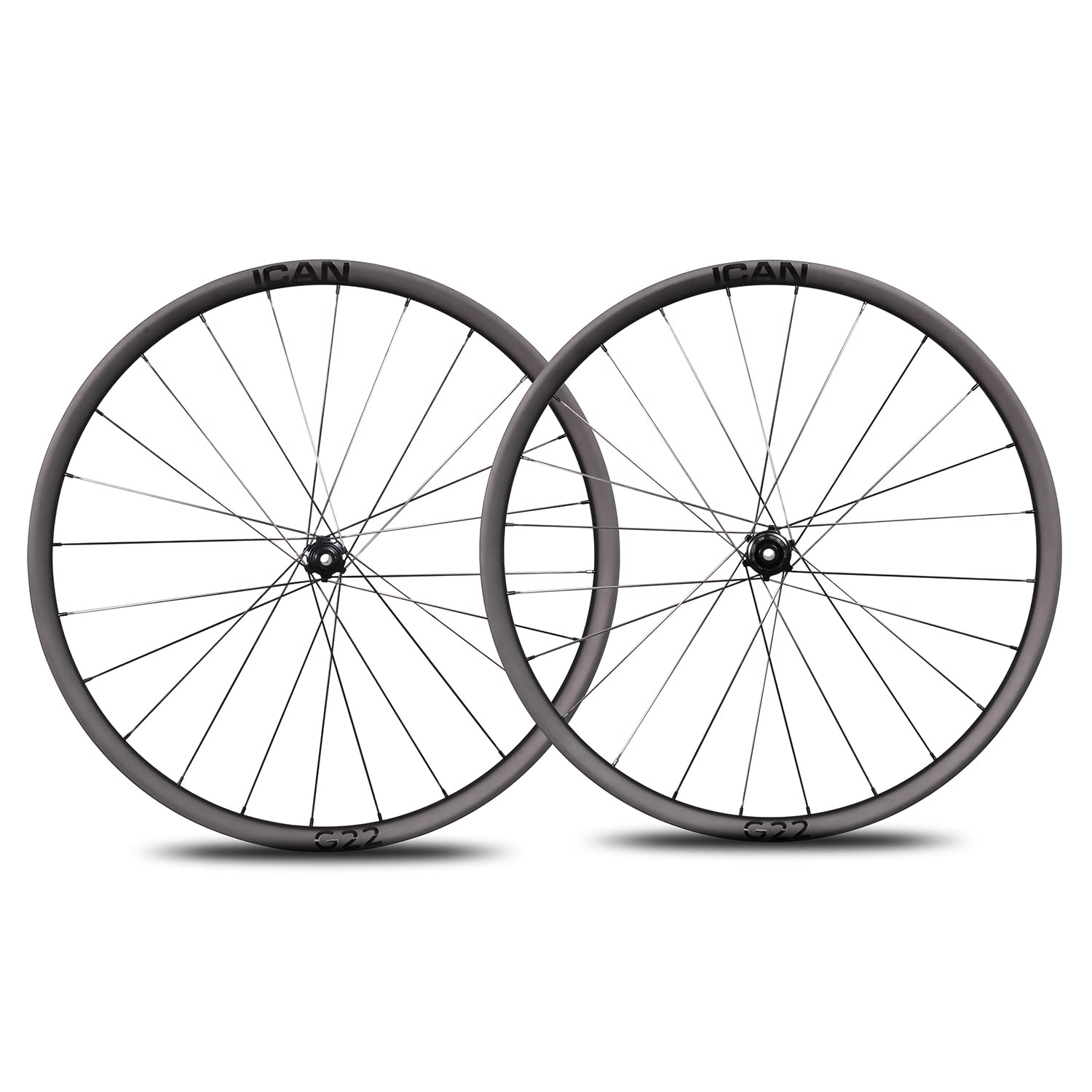 ICAN G22 1196g Hook-Less 29er/700C Carbon Gravel Bike Wheelset