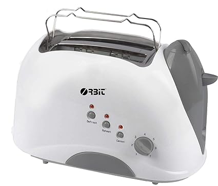 Orbit Titon Toaster 2 Slice Pop Up Toaster