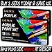 Quality Acrylic Paints - Best Acrylic Paint Set For Painting Canvas, Wood, Fabric, Clay, Ceramics, Glass, Nail Art & Crafts 12X12ml Carefully Selected Colors – Great For Beginners, to Hobby Painters