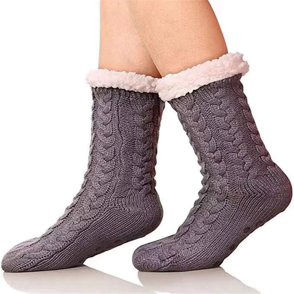Kuschelige Flausch Socken Mit Griff - Warme Bettsocken Für Winter | Mehrere Farben