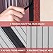OMorc Magnetic Screen Door, Heavy Duty Mesh Curtain with Full Frame Velcro, Fits Door Openings up to 34