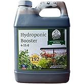 Farmer's Secret Hydroponic Booster Fertilizer - Super Concentrated 4-11-8 Formula - Use with Any Hydroponic or Aeroponic System - Great for Herbs, Veggies, Fruits, and More (32oz)