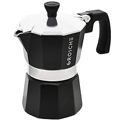 GROSCHE Milano Stovetop Espresso Maker Moka Pot 3