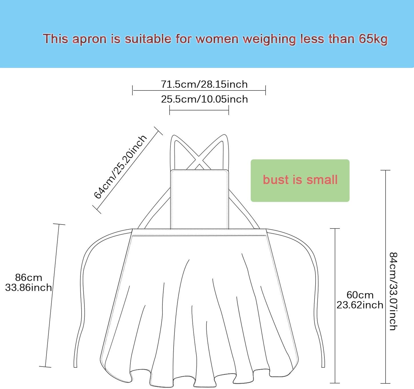 Nanxson Women Cotton Linen Bib Apron Cross Back Work Apron for Cooking, Baking, Crafting, Flower Arrangement CF3046: Clothing