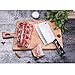 SPEVORIX Meat, 7 inch Cleaver Butcher Stainless Steel Kitchen Ergonomic Handle，Chinese Chef Knife Multipurpose Use for Ho