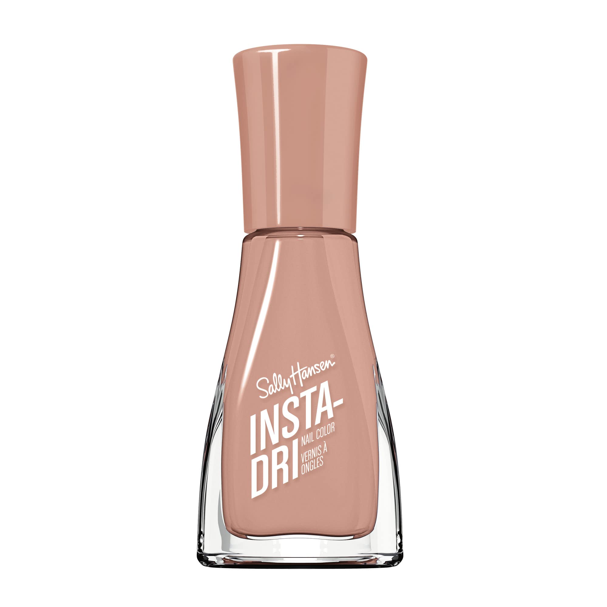 Sally Hansen Insta-Dri®, Taupe Priority, Quick Dry, Long Lasting, Streak-Free Shine, Nude Nail Polish