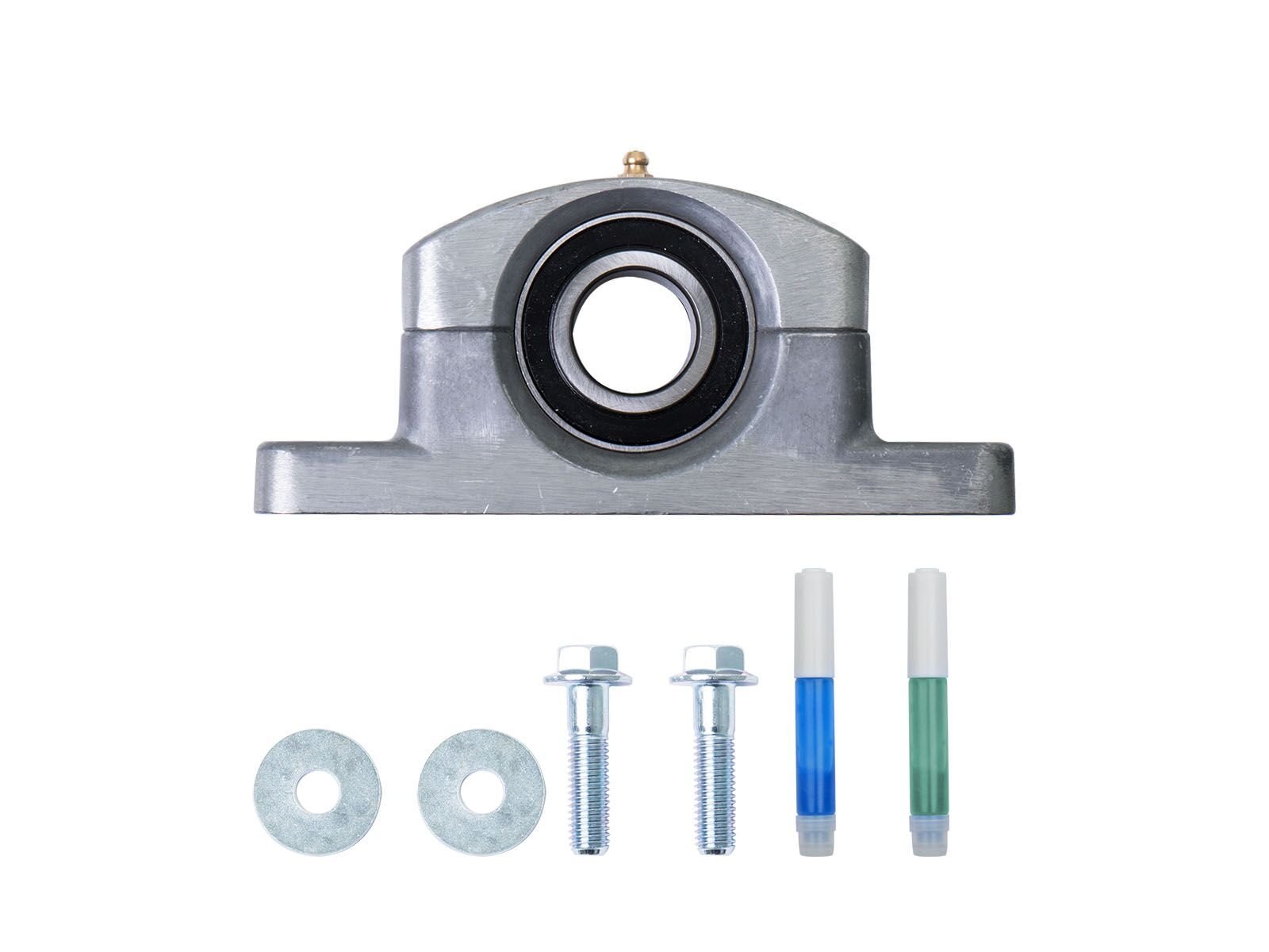 SuperATV Heavy-Duty Cast Aluminum Carrier Bearing For Polaris RZR (See Fitment) | Remote Grease Line Option In | Whizz - Foto 9