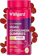 Wellgard Vegan Ashwagandha Gummies High Strength 60 UK Formulated