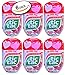 Tic Tac Valentine Be Mine Mix Wild Cherry & Strawberry Flavors Cute Messages on Every Mint (6)