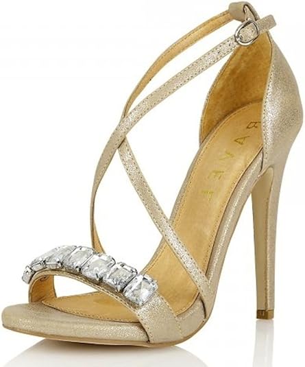 ravel gold sandals