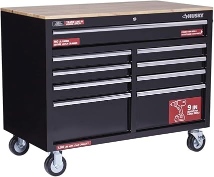 Amazon Com Storage Shelf 46 In W X 24 5 In D 9 Drawer Mobile