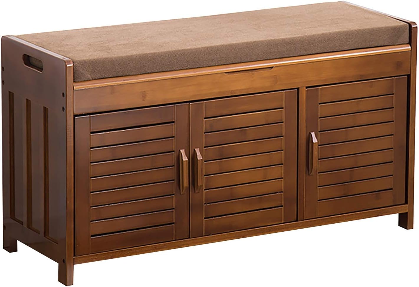 AGGF Banco de Almacenamiento de Entrada Banco de Zapatos de bambú