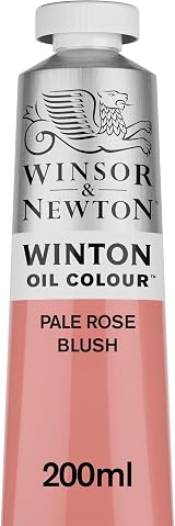 Winsor & Newton Winton Oil Colour Blush Pale Rose 200ml Tube