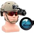 IRIS 1X NVG Monocular 940nm Infrared, FPV 1X Zoom, Head Mounted Wide Angle, Digital PVS-14 Night Vision Goggle System for Airsoft, NERF, Hiking, Camping, Urban Exploration
