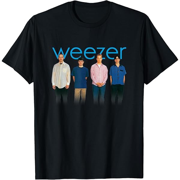 Amazon.com: Weezer - Classic Logo T-Shirt : Clothing, Shoes