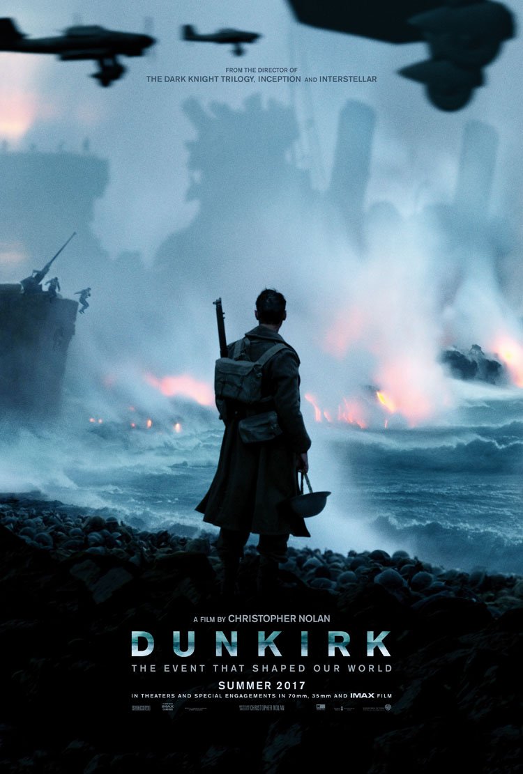 DUNKIRK MOVIE POSTER 2 Sided ORIGINAL Advance 27x40 TOM HARDY CHRISTOPHER NOLAN