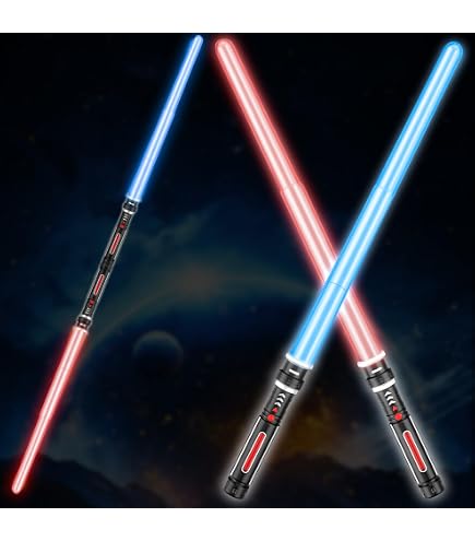 Amazon.com: Beyondtrade Lightsabers Toy 12 Colors Doubled-Blade