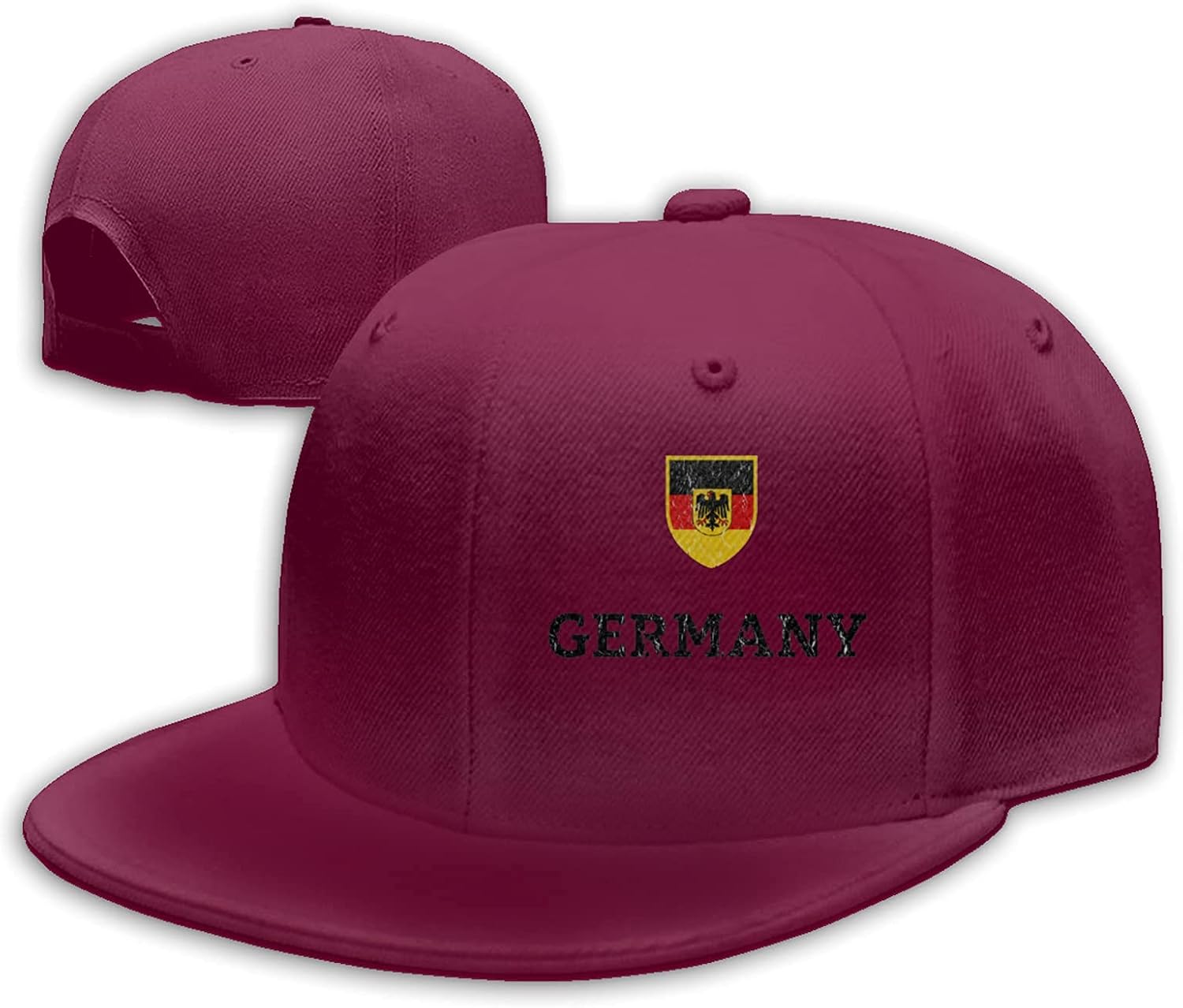 RVGHZA Vintage Germany German Football Soccer Flag Unisex Baseball Cap