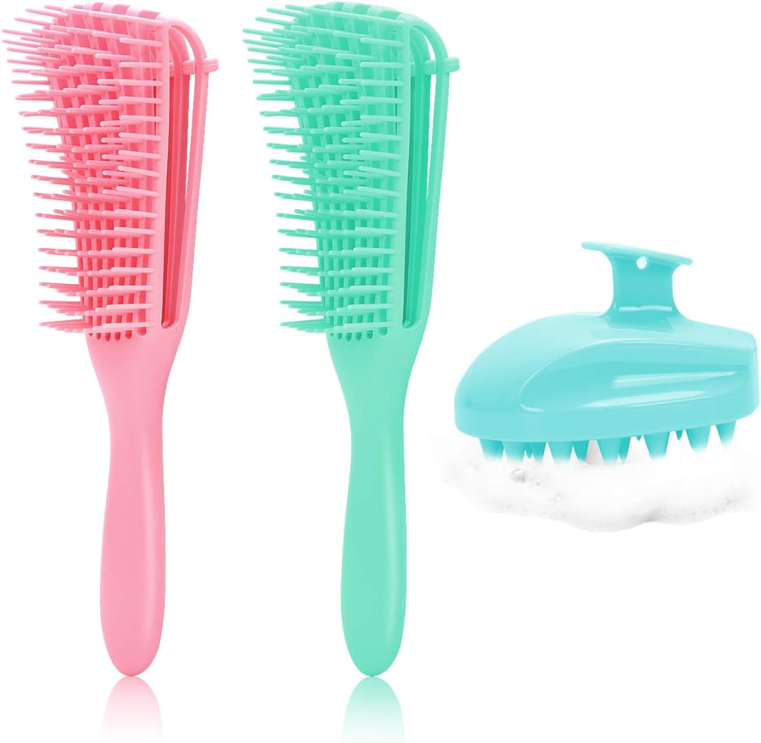 Detangler Brush Detangling Hair Brush for Wet Dry Hair, Scalp