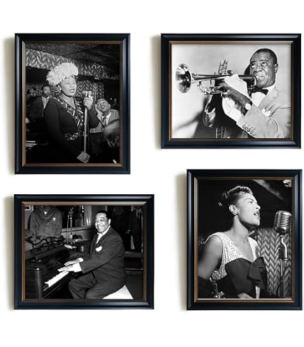 Amazon.com: Highlights of The Jazz Story in The USA - Music Art