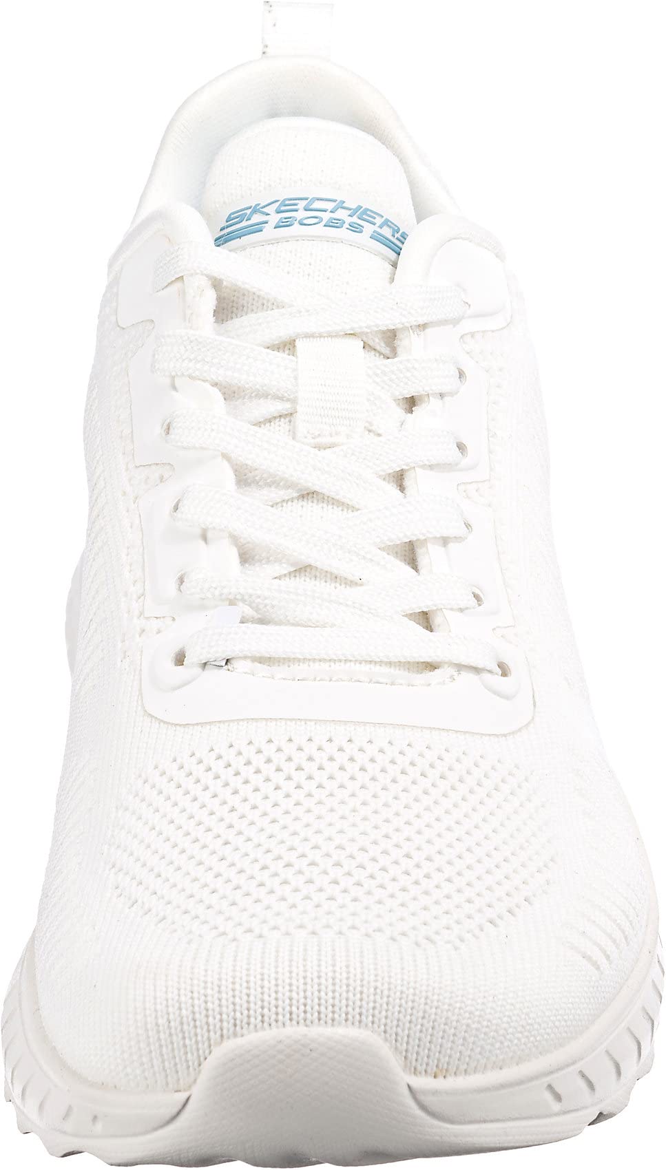 Skechers Bobs Squad Chaos Face Off Damen Sportschuhe, Weiß, 37.5 EU 4