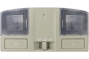 Osompar Overhead Console Down Map Light, Reading Lamp, Roof Console Switch for Mazda 3 2010 2011 2012 2013 Replaces BBM4-69-9