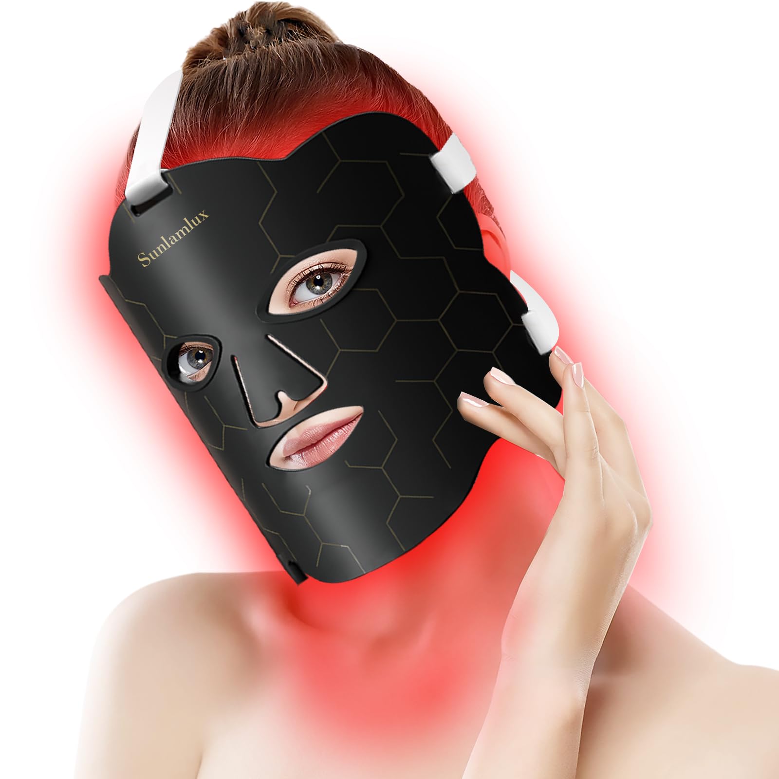 Sunlamlux red light therapy for face professional led face light