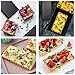 Beasea Mini Tart Pan, 4 Inch 6pcs Removable Bottom Rectangle Tart Pan Nonstick Quiche Pans Mini Pie Pan for Oven Baking