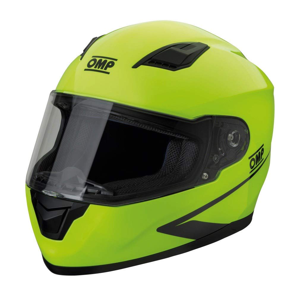 OMP Circuit Evo Helmet Fluo Yellow Size M