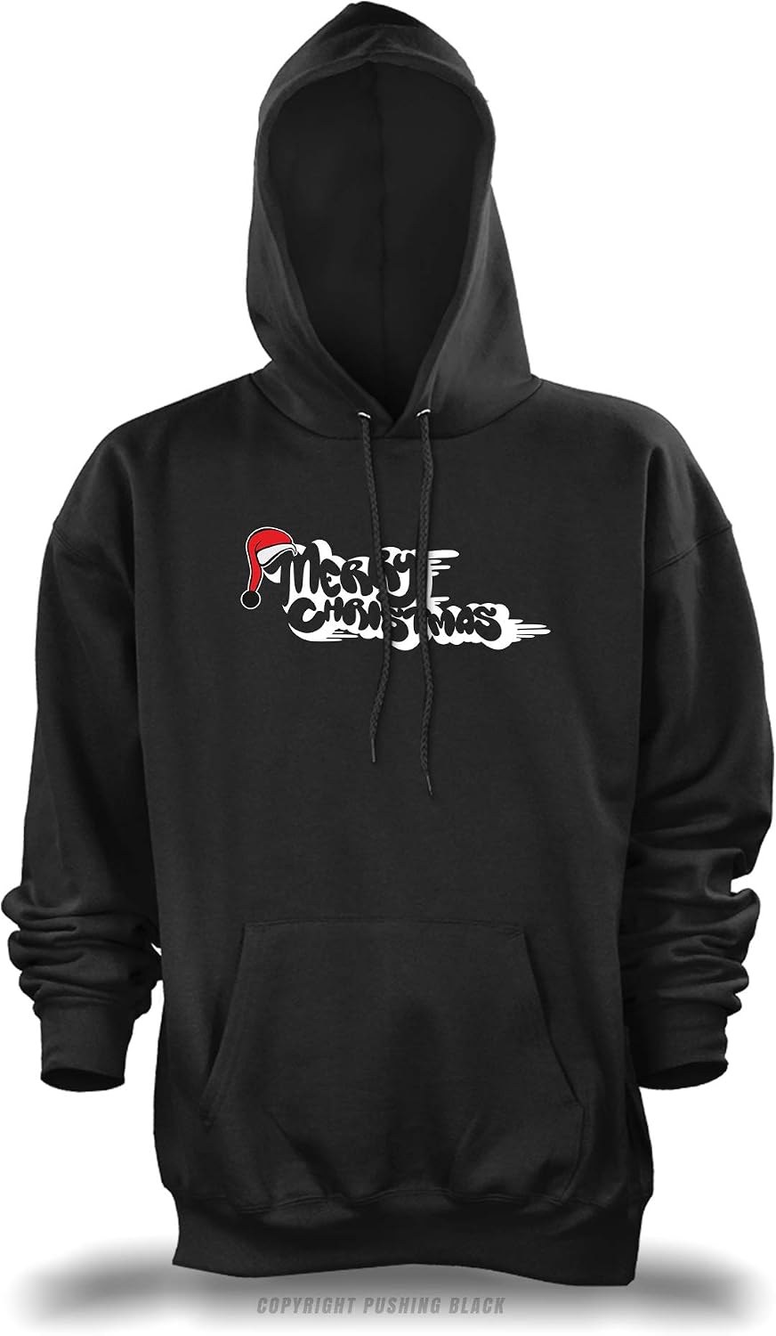 Men Santa Hat Unisex Pullover Hoodie 