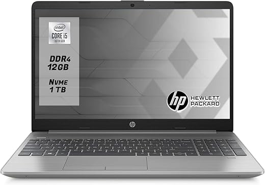 Hp 250 g8 Notebook intel core i5 1035G1, Ram 12 Gb Ddr4,Ssd M.2 1 TB ,Display 15.6"FULL HD,Pc portatile Windows 10 Professional
