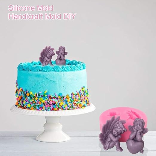 Patisserie Moules A Bonbons Et Chocolat Napravi Rs Moule A Savon Fondant Moule Moules De Coulee Waterfaill Moule En Silicone En Forme Dange Gateau De Pudding De Gelee Cuisson Outils De Cuisson A