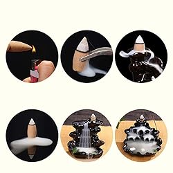 IDB Natural Sandalwood Fragrant Backflow Incense