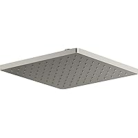 Kohler Honesty Regenduschkopf – Poliertes Chrom, 6,6 L/min, MasterClean, Für Wand Oder Decke