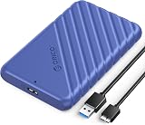 ORICO 2.5 inch USB 3.0 SATA Enclosure UASP 7mm 9.5mm HDD/SSD Blue 25PW1-U3