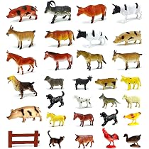 Coleção Animais Fazenda Boi Vaca Cachorro Cavalos Cercado Montar ...