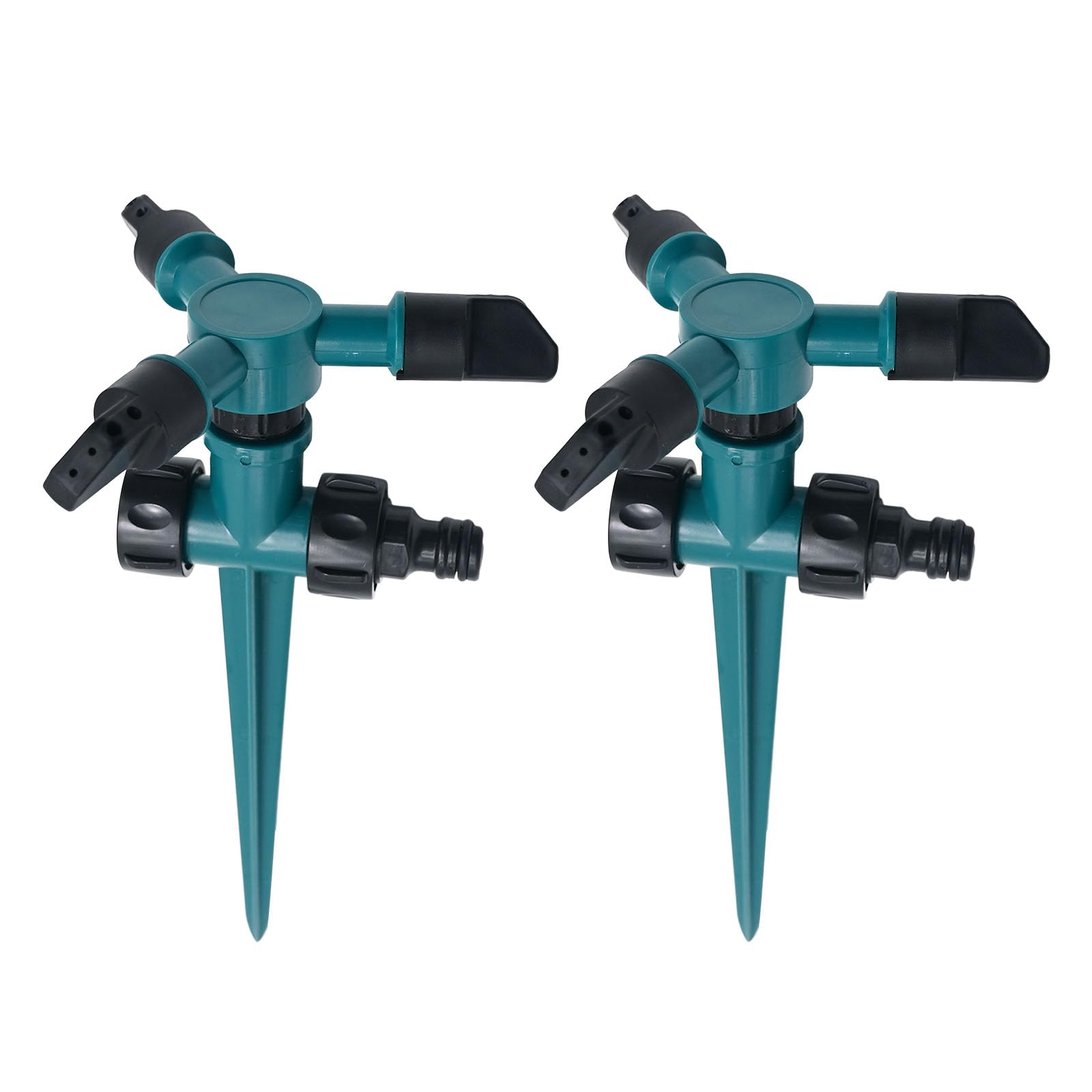 Photo 1 of SYOWADA 2 Pcs 360 Water Sprinkler Lawn Sprinklers for Garden Sprinklers for Yard Irrigation 3600 Square Feet