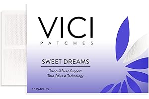 Vici Wellness Sweet Dreams - Natural Sleep Aid & Relief for Insomnia (30 Patches)