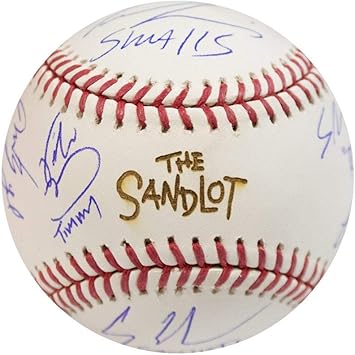 sandlot signed jersey