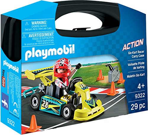 PLAYMOBILÂ® Go-Kart Racer Carry Case Building Set