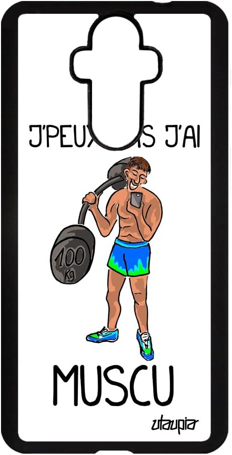 Télécharger gratuitement Images Utaupia Coque Huawei Mate 9 Silicone Je Peux Pas J Ai Muscu Bd le plus cool salutations