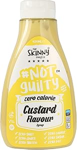Skinny Foods Zero Calorie Skinny Syrup- Custard Flavour (425ml)