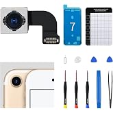 CYKJGS for iPhone 7 Main Rear Back Camera Replacement OEM 12MP Lens Module | Back Camera 4K HD HDR Video Photo with Flex Cable Digital Zoom Image Repair Part Assemble Fix Tools Kit for A1660 A1778 A1779