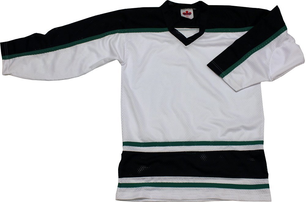 MENS HOCKEY JERSEY PRO TREND Stars White/Green/Black